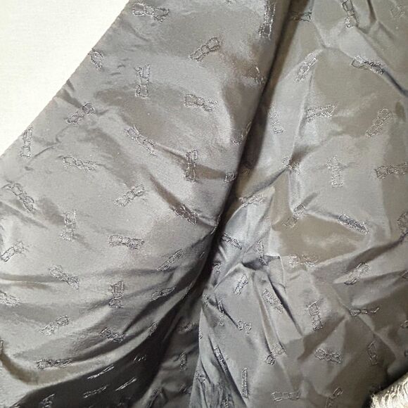 Carrot & Gibbs Men's Silver Gray 100% Silk Paisley Hand-Crafted Suit Vest Sz 42 - Picture 7 of 14